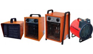 Тепловентиляторы электрические малой мощности 2-6 кВт